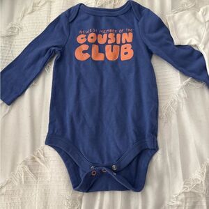 Blue and Orange Kids One Piece